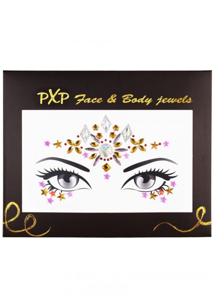 PXP Face & Body Jewels Princess Star - Festivales