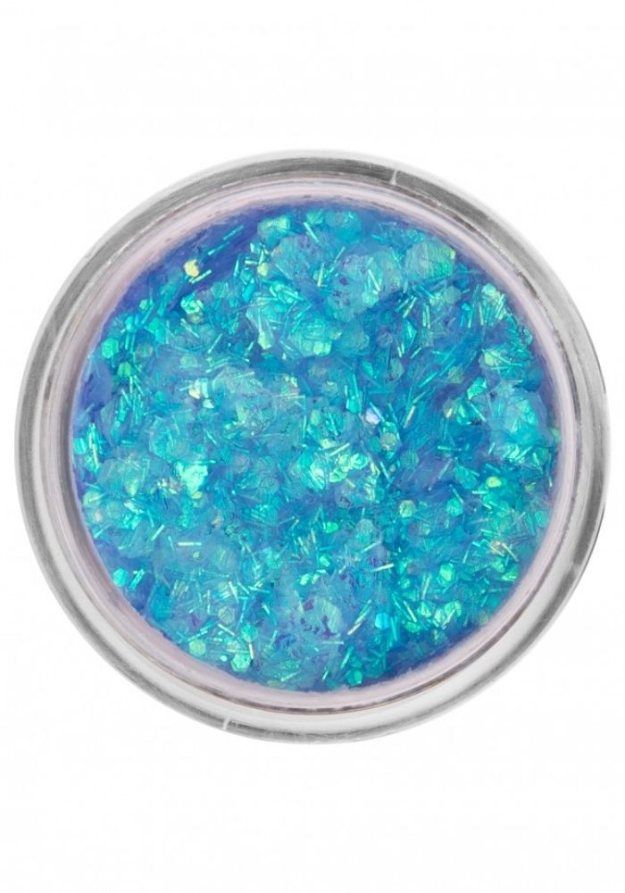 PXP Pressed Chunky Glitter Cream Blue Lagune 10ml - Festivales