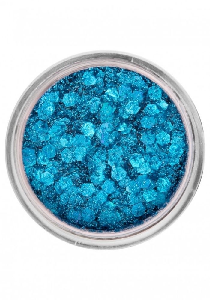 PXP Pressed Chunky Glitter Cream Blue Skies 10ml - Festivales