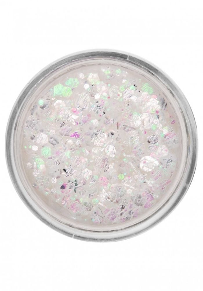 PXP Pressed Chunky Glitter Cream Iceberg White 10ml - Festivales