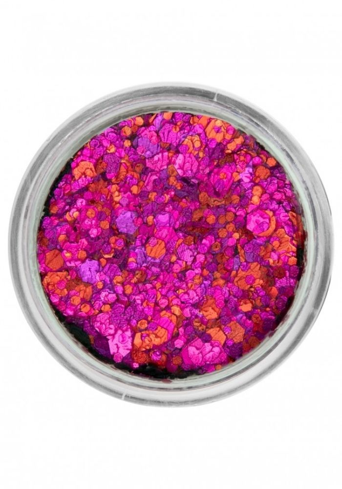 PXP Pressed Chunky Glitter Cream Pink Lady 10ml - Festivales