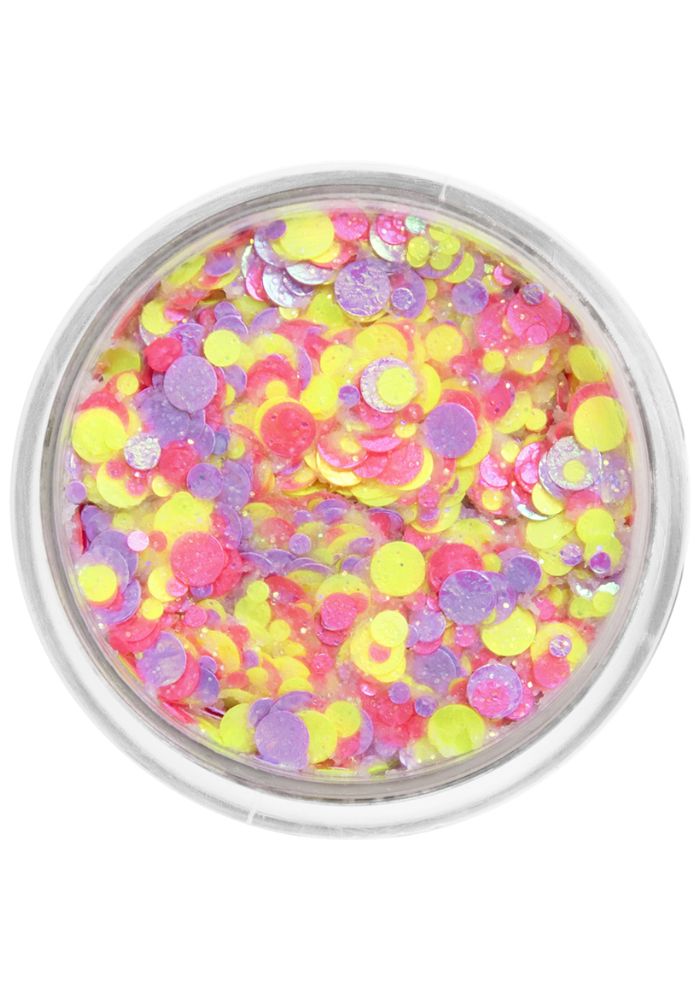 PXP Pressed Chunky Glitter Cream Pastel Sweetness 10ml - Festivales