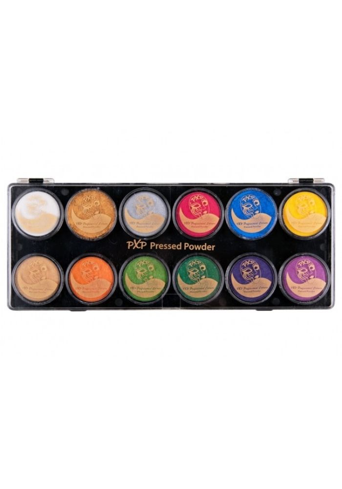 PXP Pressed Powder Palet Pearl Colours 12x5gr - Festivales