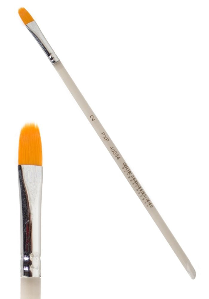 PXP Penseel Plat + Ronde Top Nr.2 Mt. 6mm Breed - Festivales