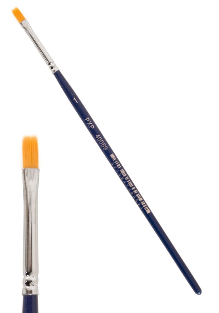 PXP Professional Colours Penseel Plat Nr. 1 Mt. 4mm Breed - Festivales
