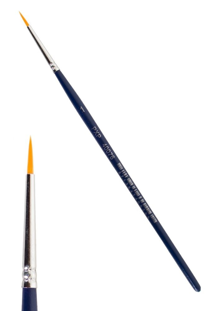 PXP Professional Colours Penseel Spits Nr. 1 Mt. Ø 1 mm - Festivales