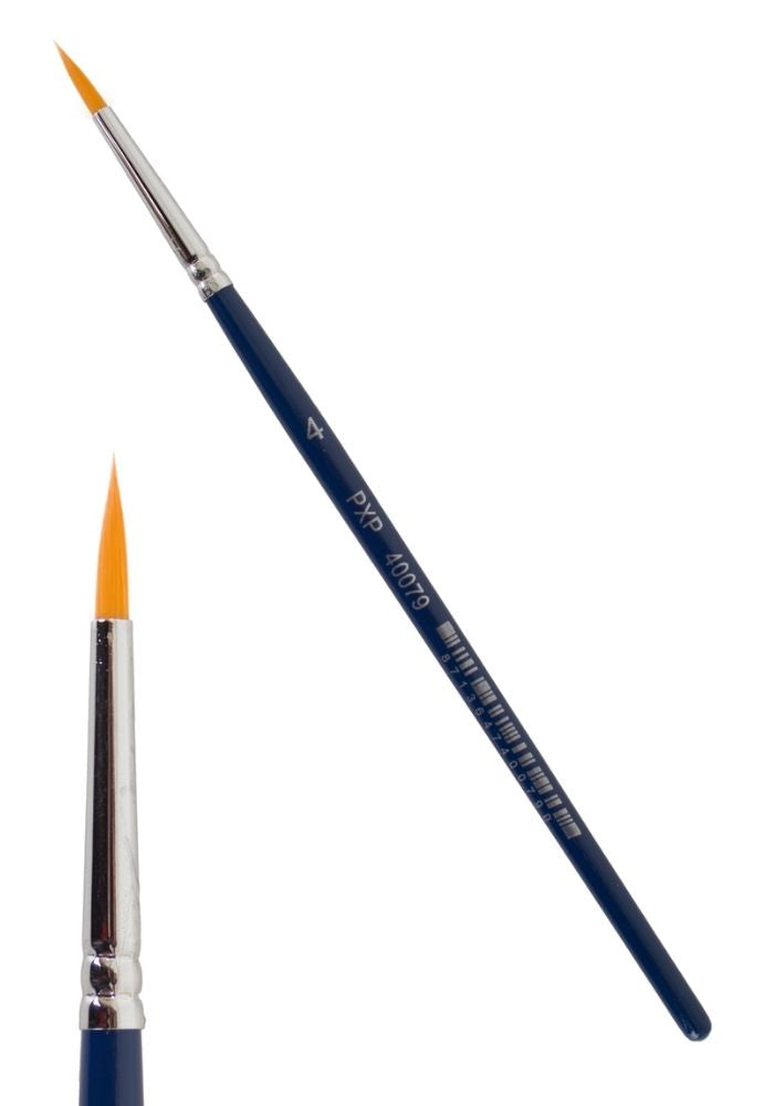 PXP Professional Colours Penseel Spits Nr. 4 Mt. Ø 2.5 mm - Festivales