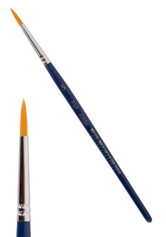 PXP Professional Colours Penseel Spits Nr. 5 Mt. Ø 3 mm - Festivales