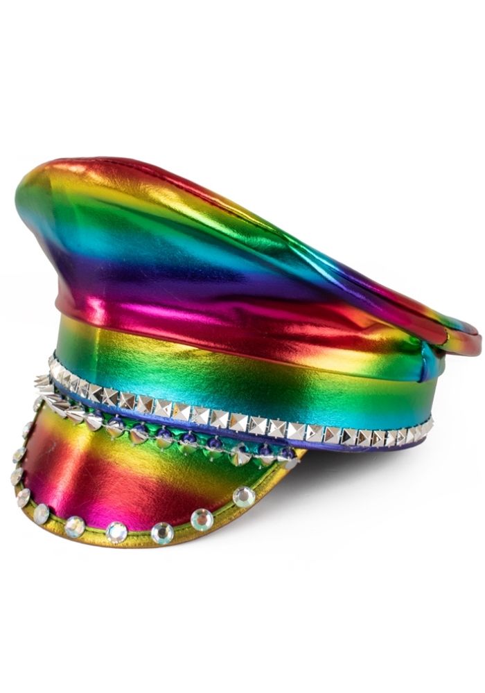 Pet Regenboog Metallic Met Stenen Deluxe - Festivales