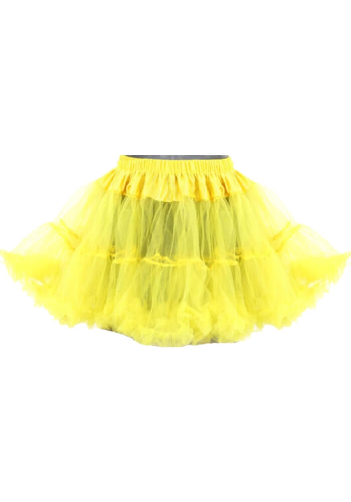 Petticoat Short Luxe Geel - Festivales