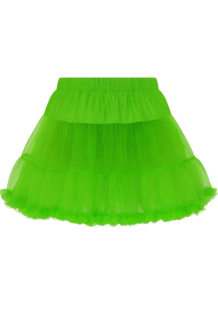 Petticoat Kort Luxe Groen - Festivales