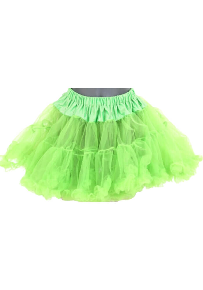 Petticoat Short Luxe Licht Groen - Festivales