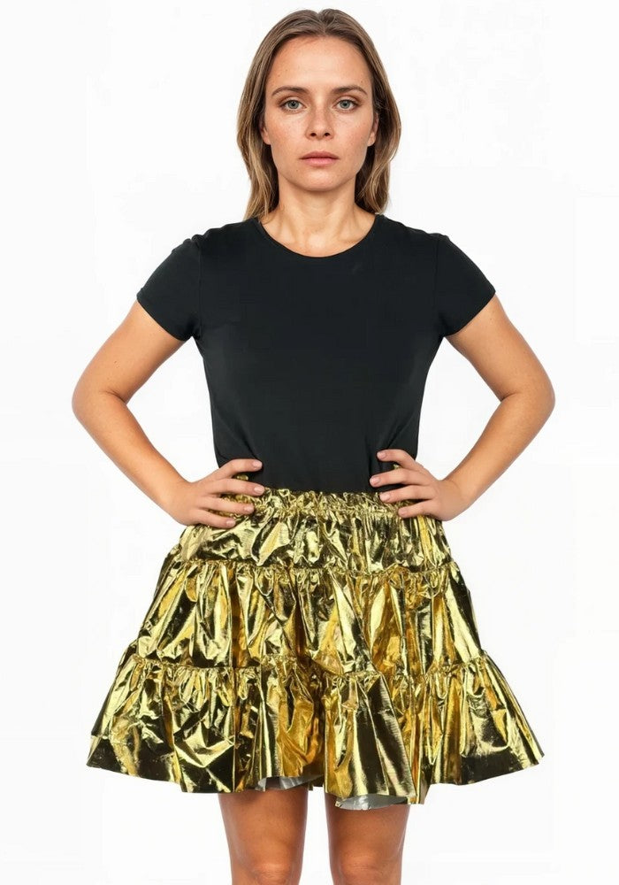 Petticoat Frilled Goud - Festivales