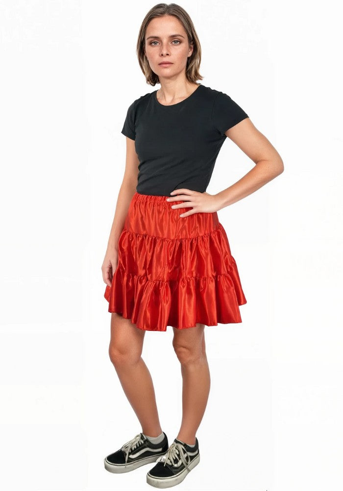 Petticoat Frilled Rood - Festivales