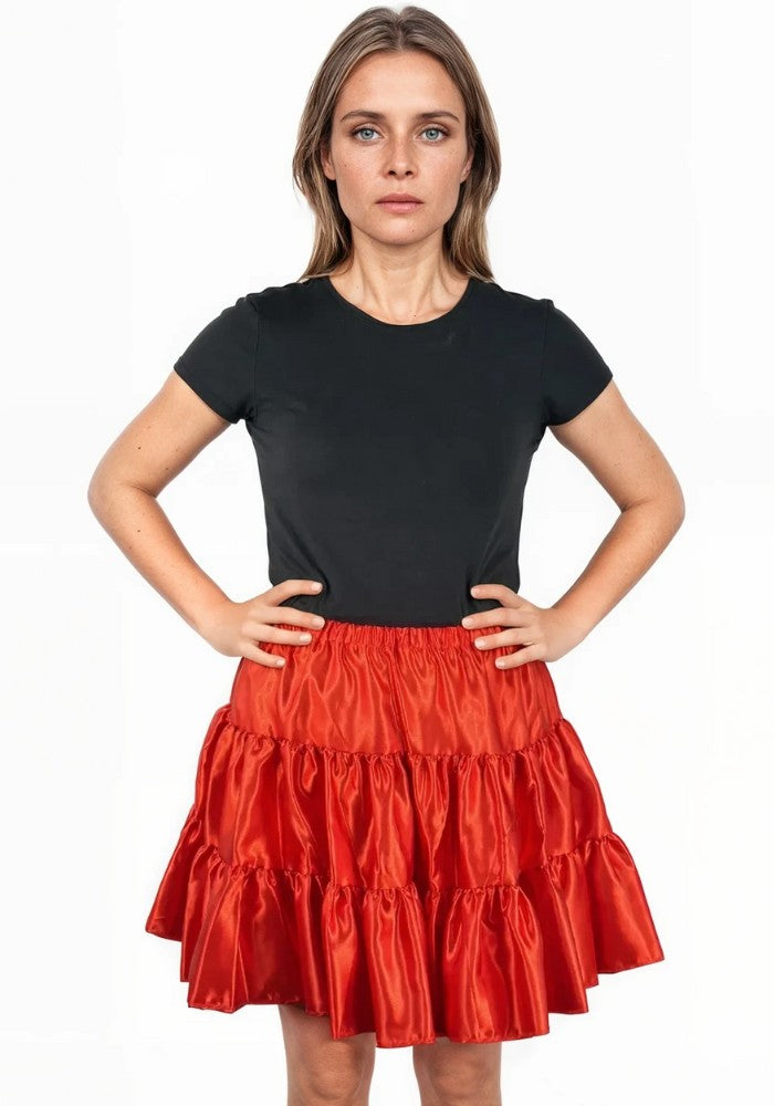 Petticoat Frilled Rood - Festivales