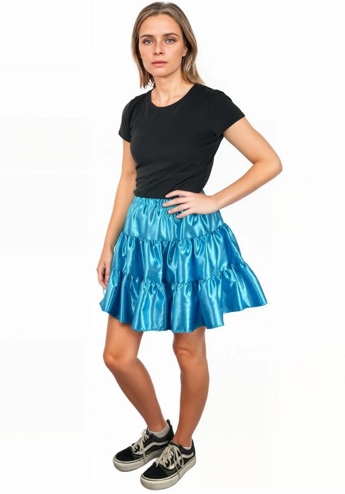 Petticoat Frilled Turquoise - Festivales