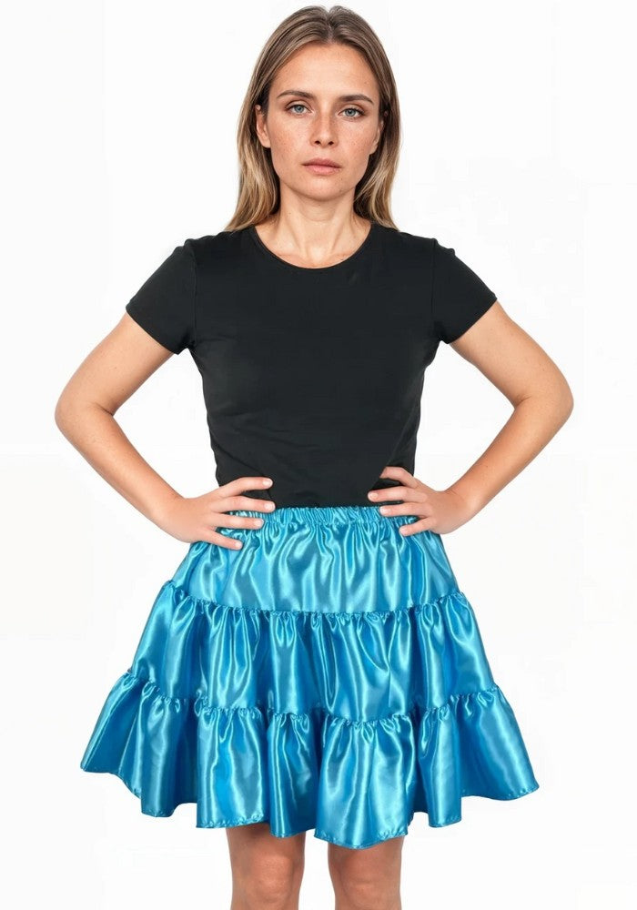 Petticoat Frilled Turquoise - Festivales