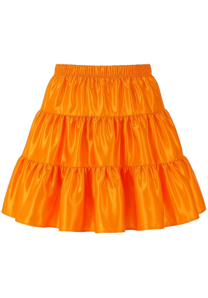 Petticoat Frilled Oranje - Festivales