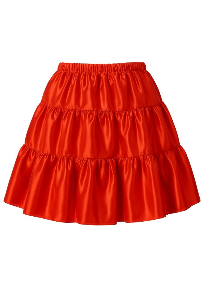 Petticoat Frilled Rood - Festivales