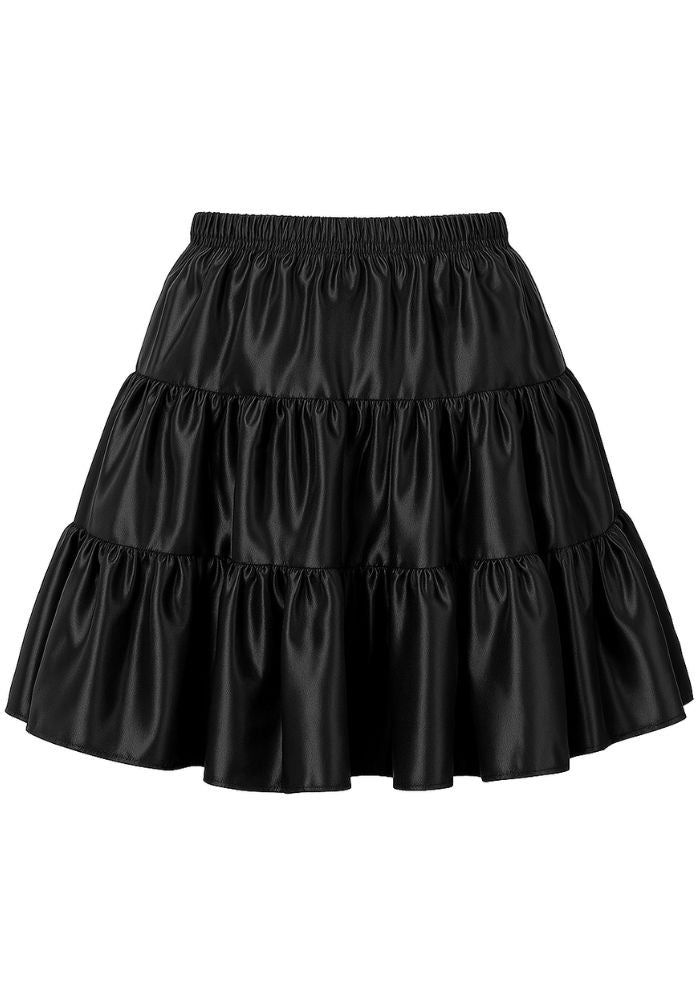 Petticoat Frilled Zwart - Festivales