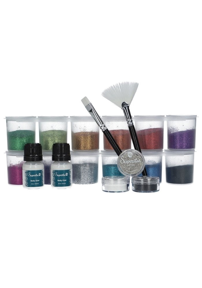 Pro for Freehand Professional Kit for Glitter Tattoos - Festivales