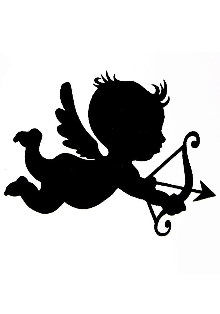 Quick Tattoo Glittersjabloon Cupido - Festivales