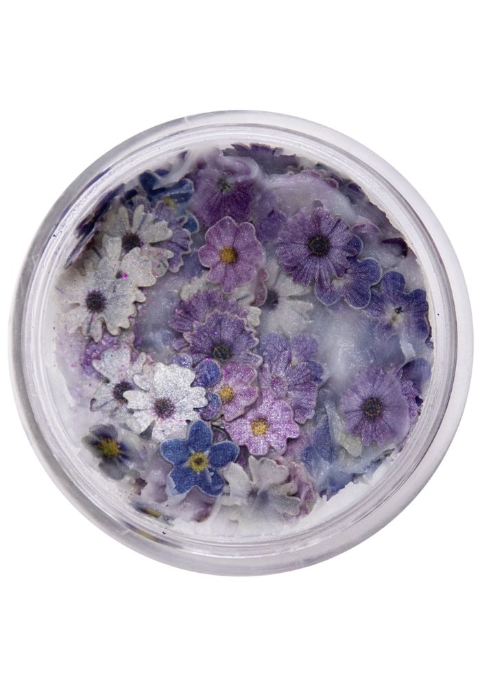 PXP Pressed Chunky Flowers Violet 10ml