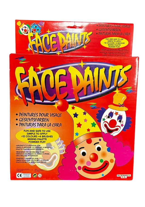 Schmink Palette Basic Face Paints Budget - Festivales