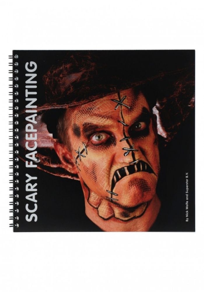 Schminkboek Scary Facepainting van Nick Wolfe 2522 - Festivales