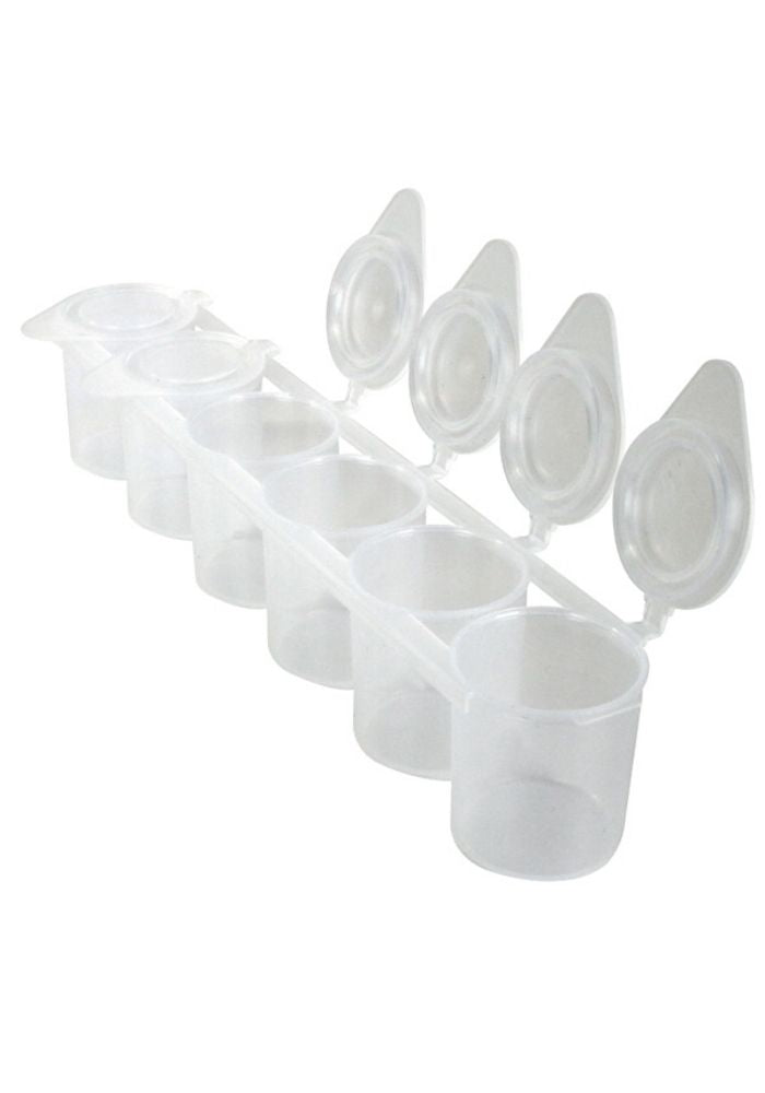 Six Pack Plastic Potjes 97991 - Festivales