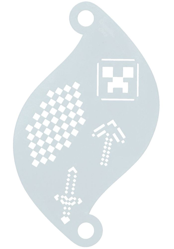 Face Paint Stencil Superstar Minepix 77065 - Festivales
