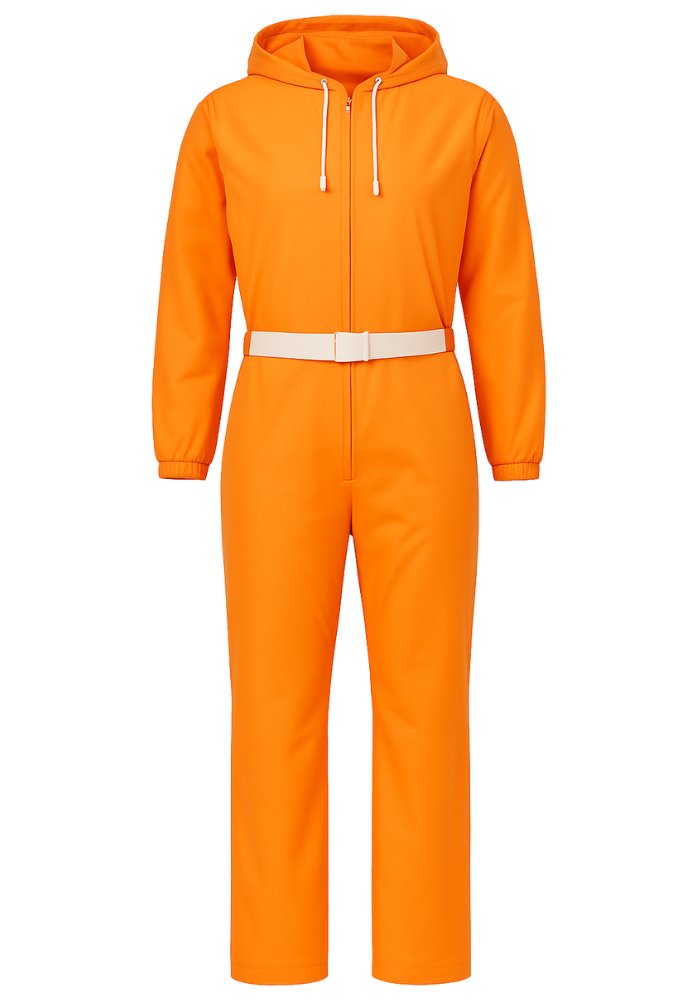 Ski-Overall Neon Oranje Unisex - Festivales