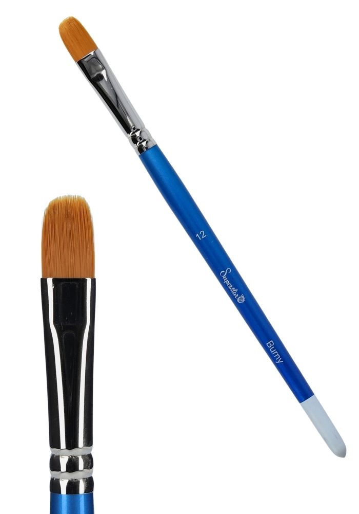 Synthetic Filbert Brush Burny Superstar #12 - Festivales