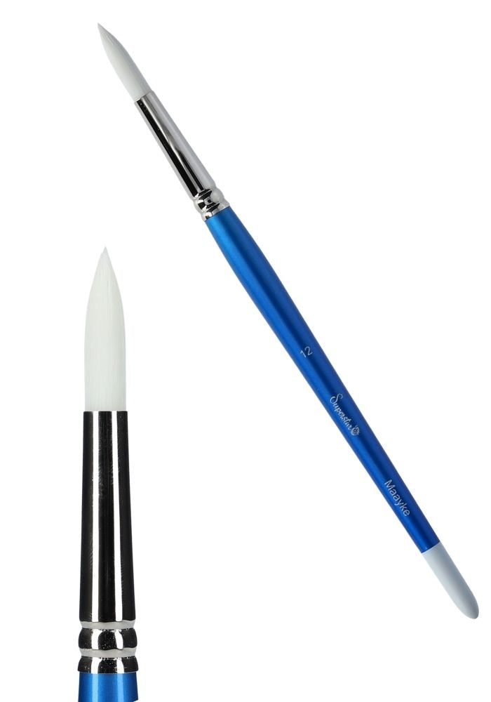 Synthetic Round Brush Maayke #12 - Festivales