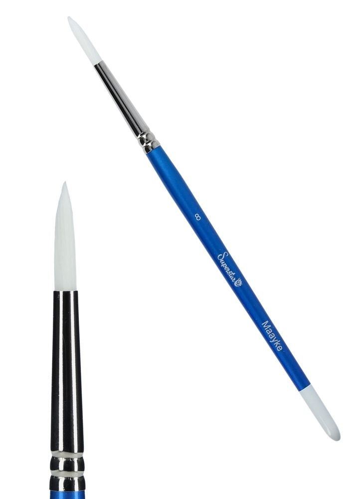 Synthetic Round Brush Maayke #8 - Festivales