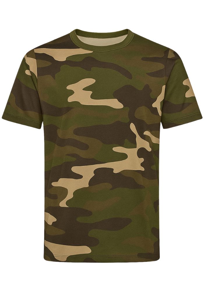 T-shirt Camouflage Print Unisex - Festivales