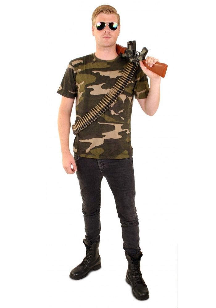 T-shirt Camouflage Print Unisex - Festivales