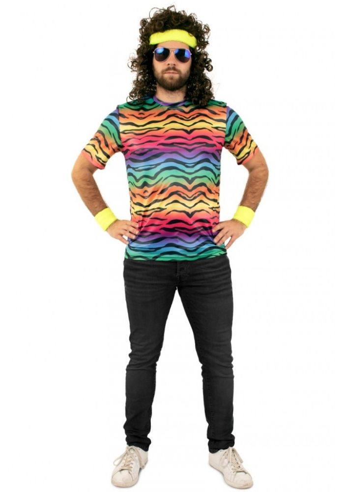 T-shirt Neon Tijger Unisex - Festivales