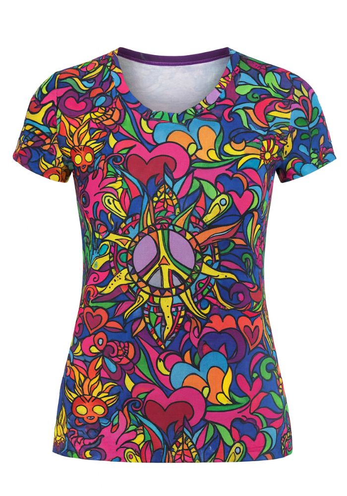 T-shirt Dames Colorful Dream - Festivales