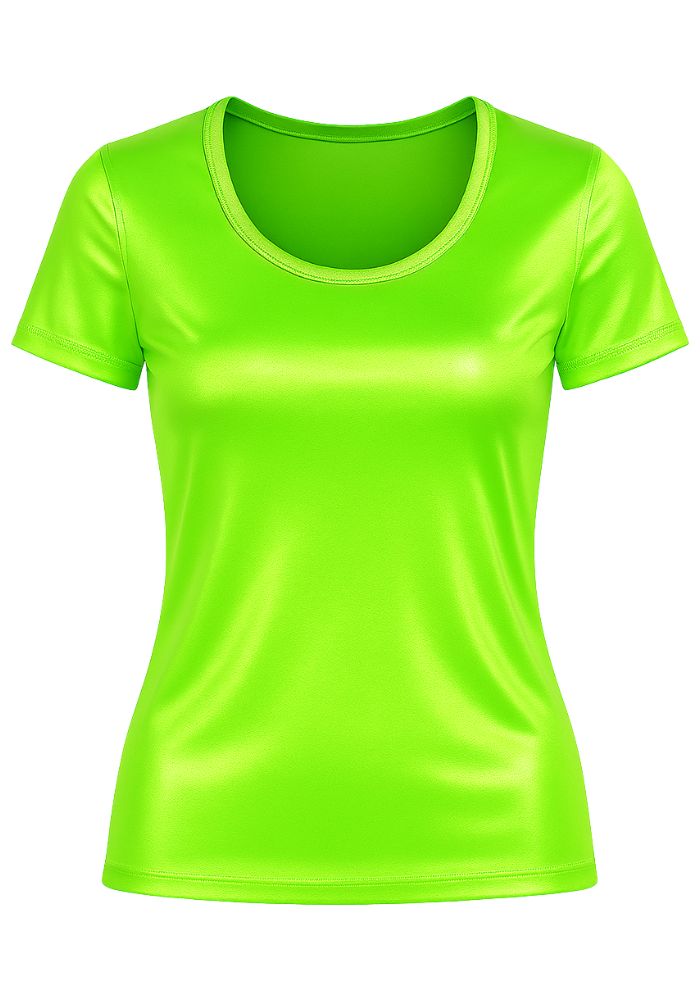 T-shirt Dames Neon Groen - Festivales
