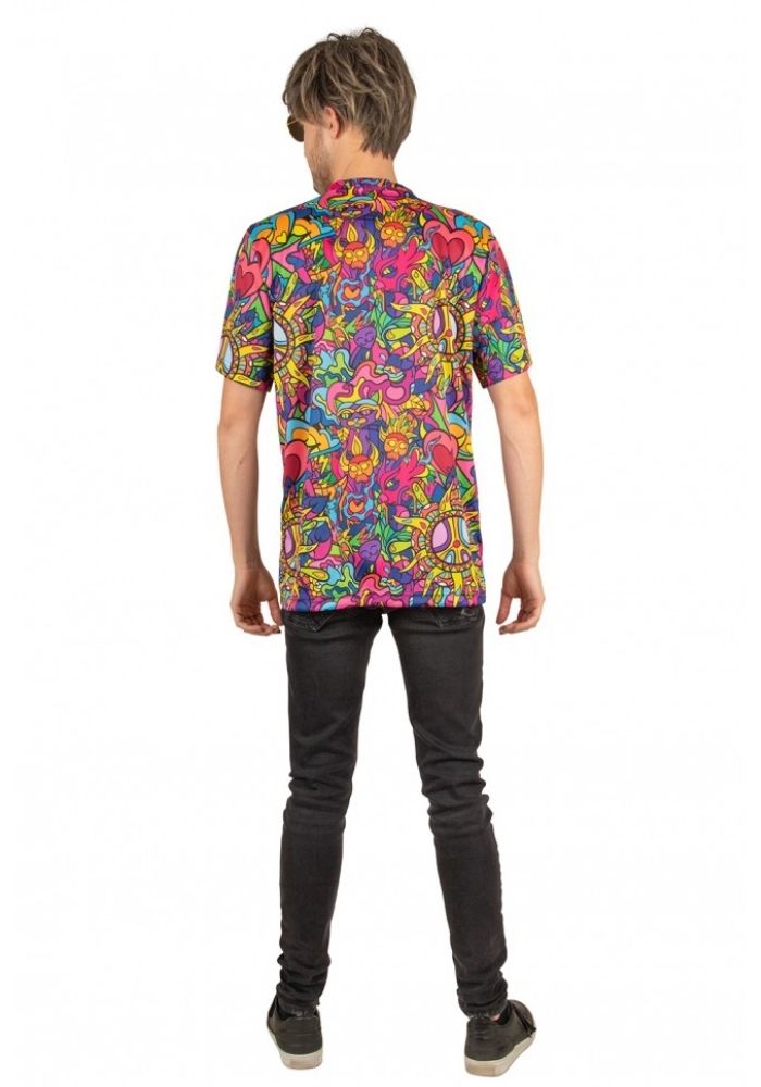 T-shirt Heren Colorful Dream - Festivales