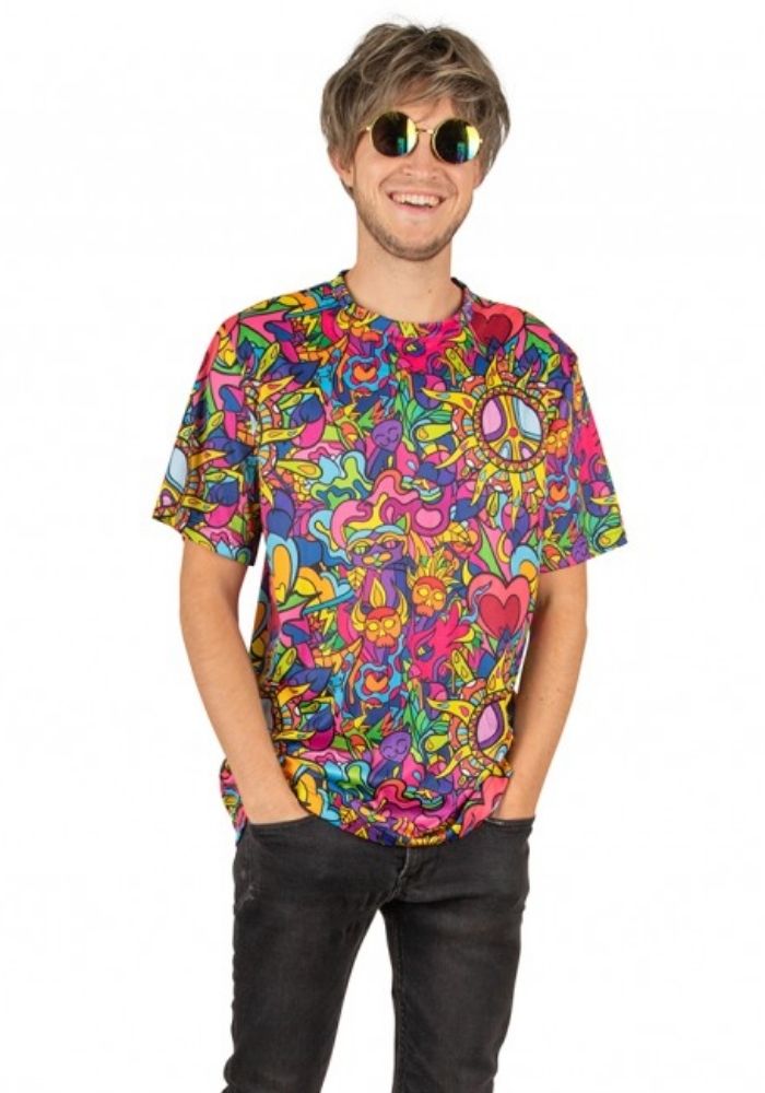 T-shirt Heren Colorful Dream - Festivales