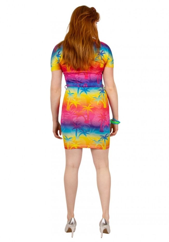 T-shirt Jurk Tropicana - Festivales