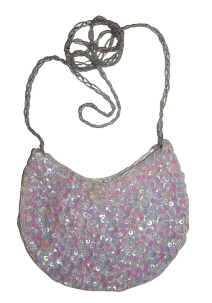 Tasje Dorlie Pailletten Wit - Festivales