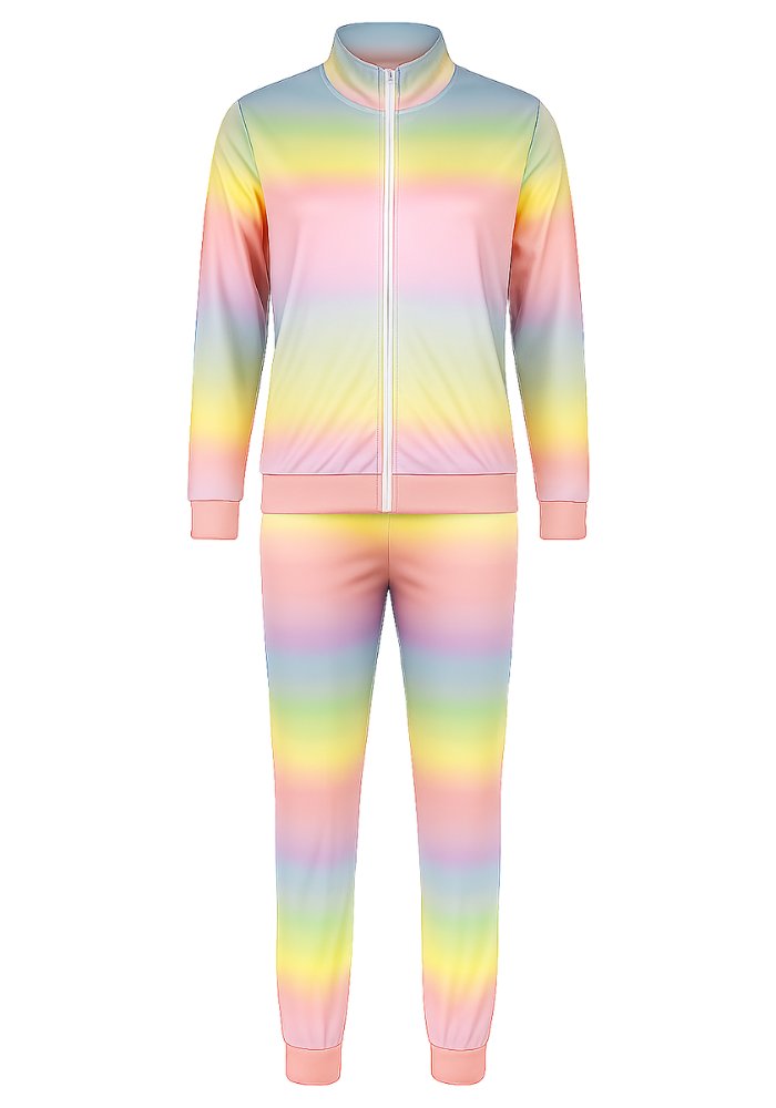 Trainingspak Regenboog Pastel Dames - Festivales