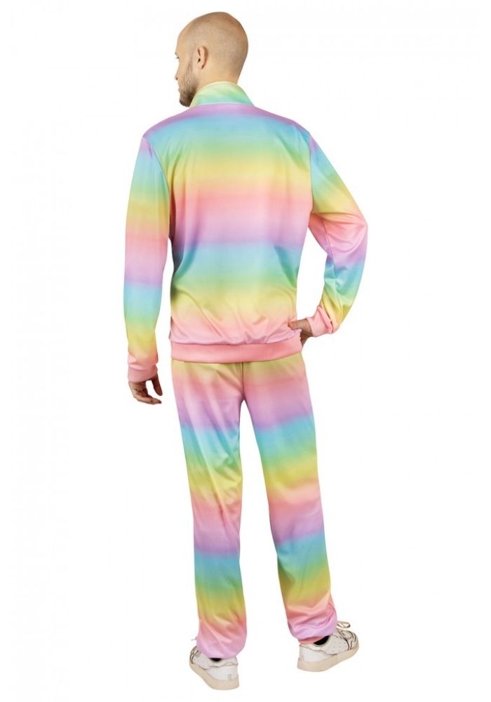 Trainingspak Heren Regenboog Pastel - Festivales