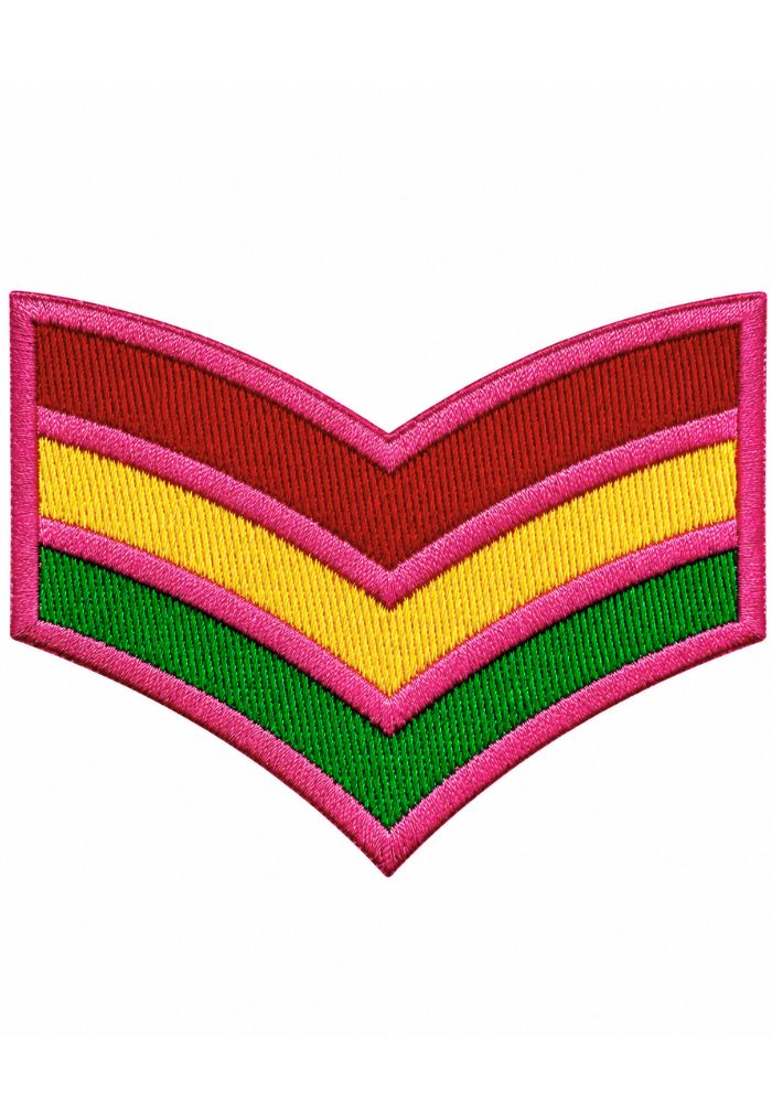 Rangstrepen Roze - Vastelaovend Embleem - Festivales