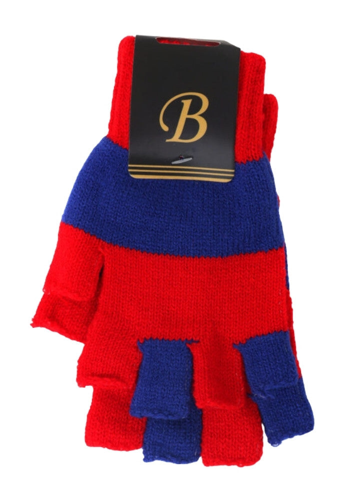 Vingerloze Handschoentjes Rood/Blauw - Festivales