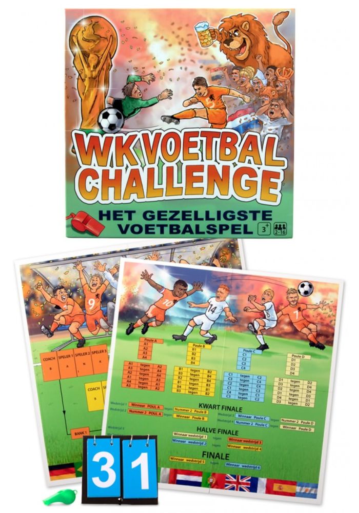 Gezelschapsspel Voetbal Challenge - Festivales