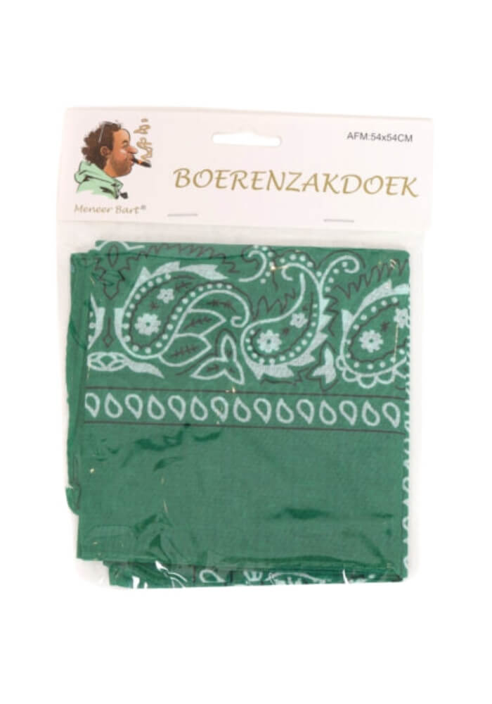 Zakdoek Donker Groen - Festivales